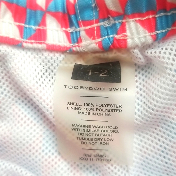 Toobydoo 2T Swim Trunks - Picture 3 of 3